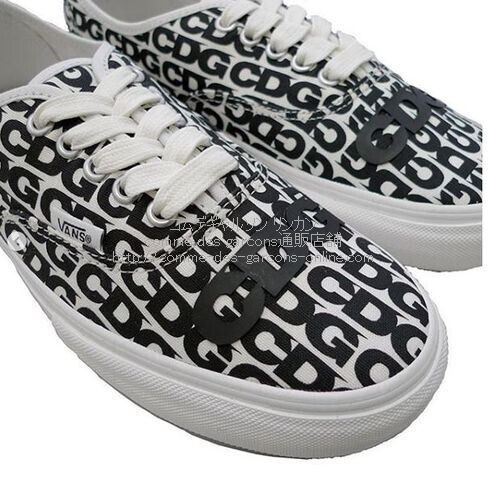 ■新品タグ付■24㎝■コムデギャルソンCDG限定 VANS(バンズ) VAULT AUTHENTIC スニーカー コムデギャルソン限定コラボ