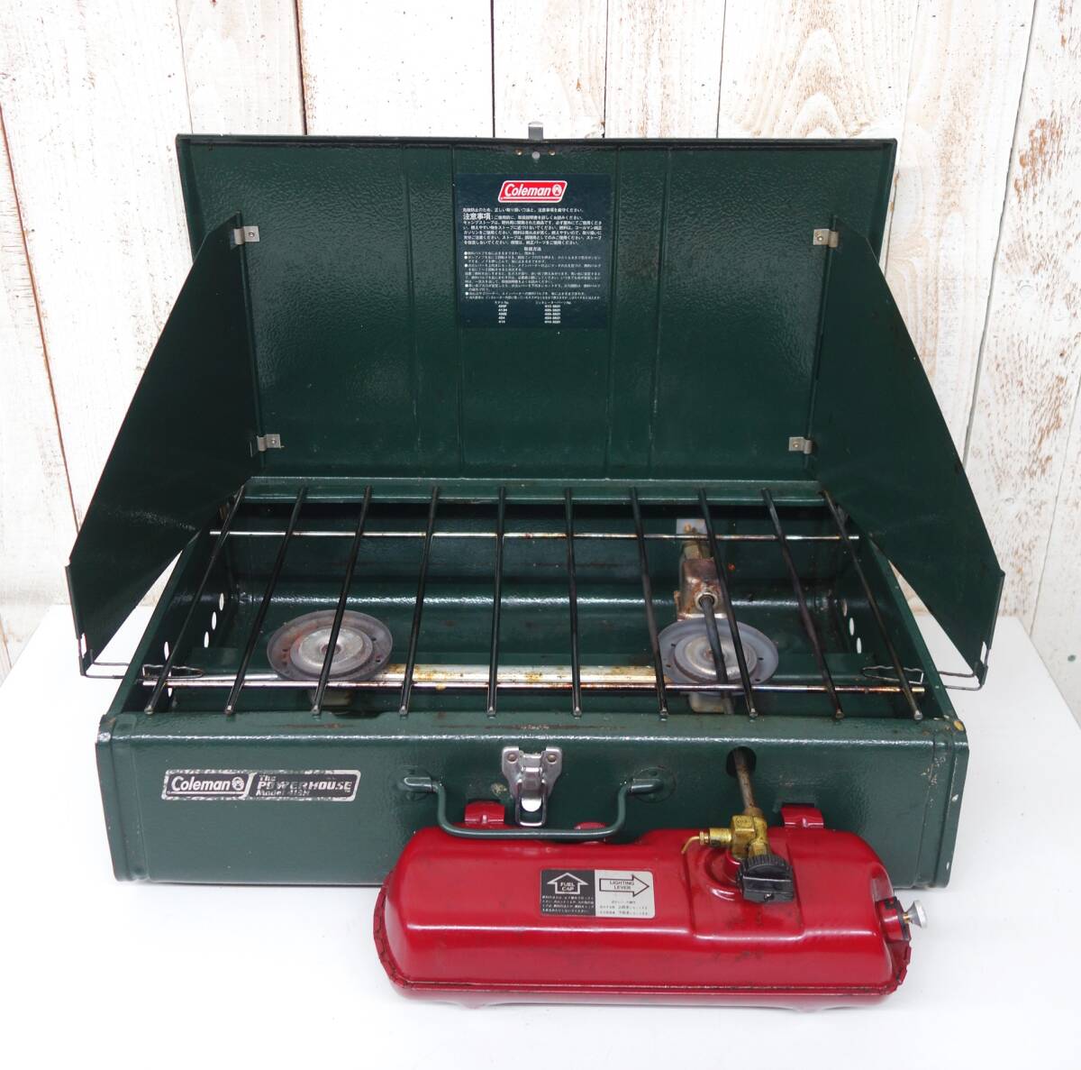 ★Coleman POWER HOUSE 413H499 88年3月製・未使用! 2025年最新】Yahoo!オークション -(コールマン)パワーハウス413h