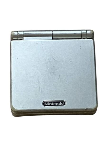 【動作確認済】 NINTENDO 任天堂 AGS-001 ゲームボーイアドバンスSP ゴールド ゲーム機本体 ジャンク