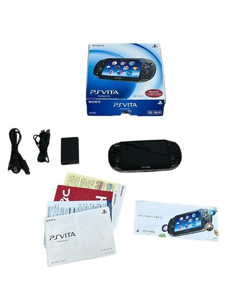【動作確認済】 PSVITA ブラック SONY PlayStation VITA PCH-1100 Vita ソニー ブラック