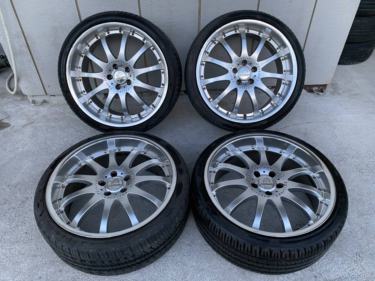 カールソン1/16 21インチ PCD120 1セット限定特価！ カールソン 1/16RSR シルバーブラッシュド