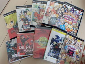 3DS専用ソフト【カルドセプトリボルト・ペルソナQ2】セットとおまけ付き【PS2・PSPソフトセット】