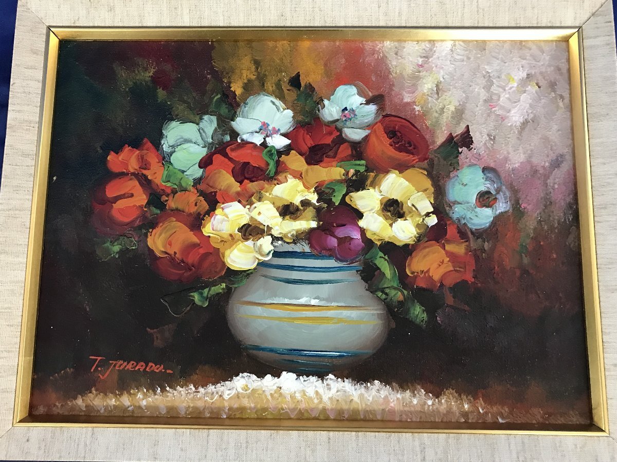 肉質画　油絵　作者不明 油彩画 肉質画 作者不明激安