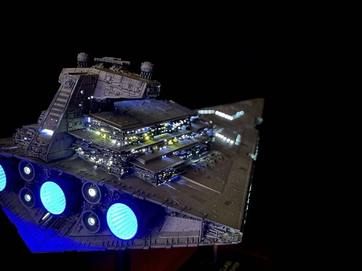 プラモデル完成品 スター・デストロイヤー 電飾済み Yahoo!オークション -「スターデストロイヤー完成品」の落札相場