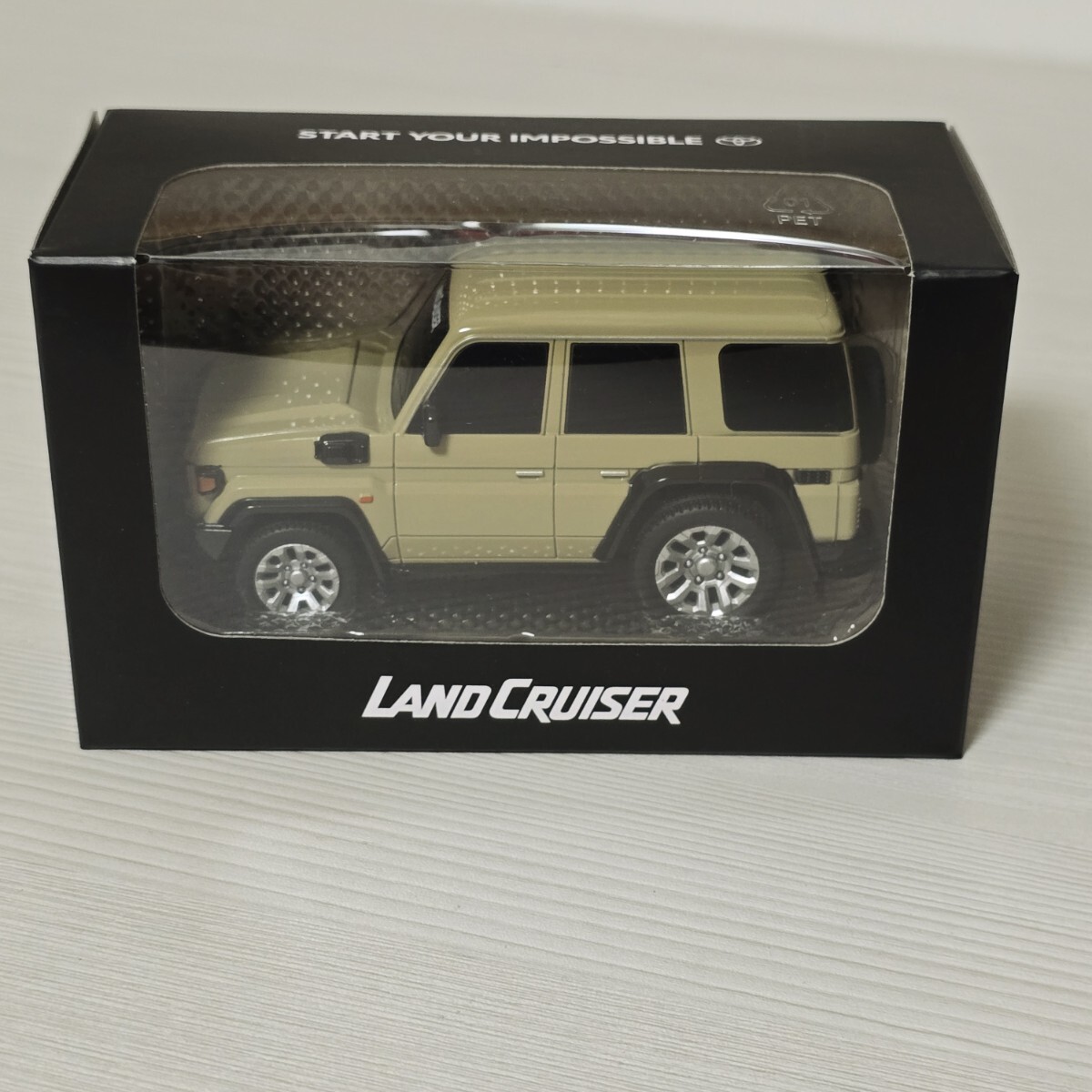新品未開封★ 丸目 ランドクルーザー 70 ベージュ ミニカー トヨタ 非売品 新品未開封☆ 丸目 ランドクルーザー 70 ベージュ ミニカー