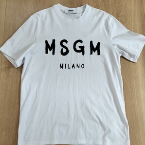 【MSGM】美品 ロゴTシャツ イタリア製 サイズS 送料無料