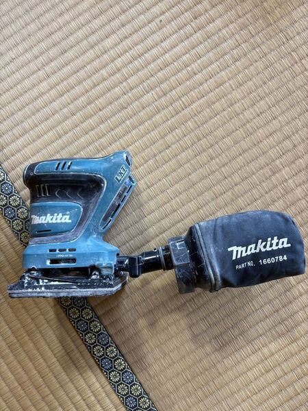 Makita bo480dz 充電式防じんミニサンド