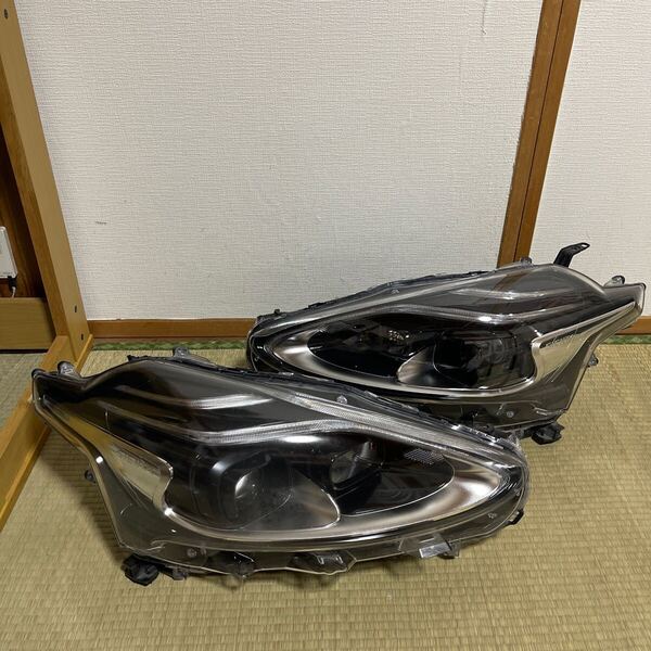 トヨタ シエンタ 170系 後期 純正 ヘッドライト LED 左右 セット 送料込み 即決