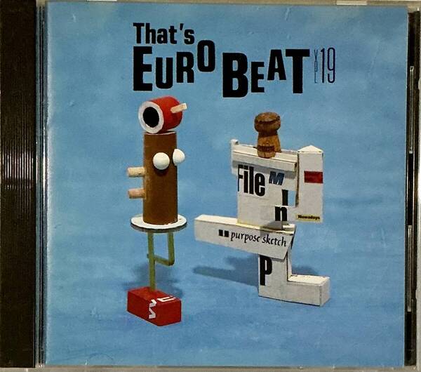 ☆ That's EUROBEAT Vol.19 CD ザッツユーロビート