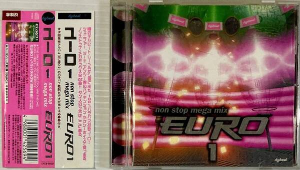 ☆EURO 1 non stop mega mix CD ユーロ1 ノンストップ・メガミックス CHCB-90001