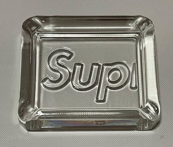 ●SUPREME●シュプリーム 灰皿 アッシュトレイ 美品 クリア