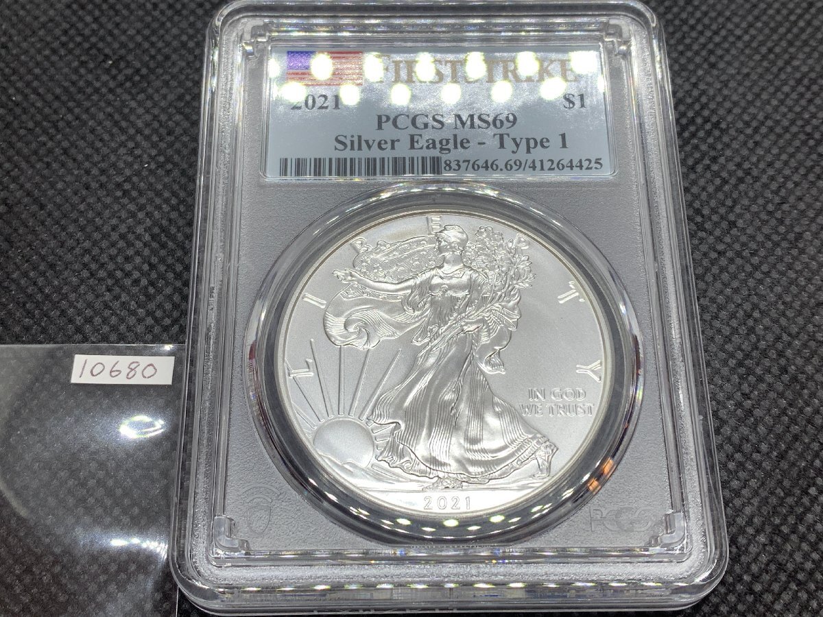 2025年最新】Yahoo!オークション -イーグル銀貨 2021の中古品