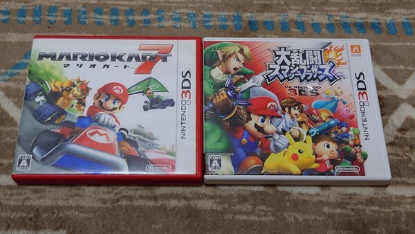 マリオカート7 大乱闘スマッシュブラザーズ 3DS セット