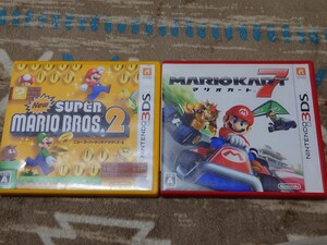 New スーパーマリオブラザーズ2 マリオカート7 3DS セット