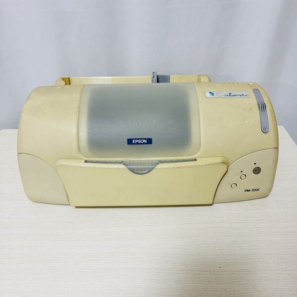 EPSON PM-720C カラリオ インクジェットプリンター 本体セット ケーブル付属 説明書あり 通電確認済み 現状品