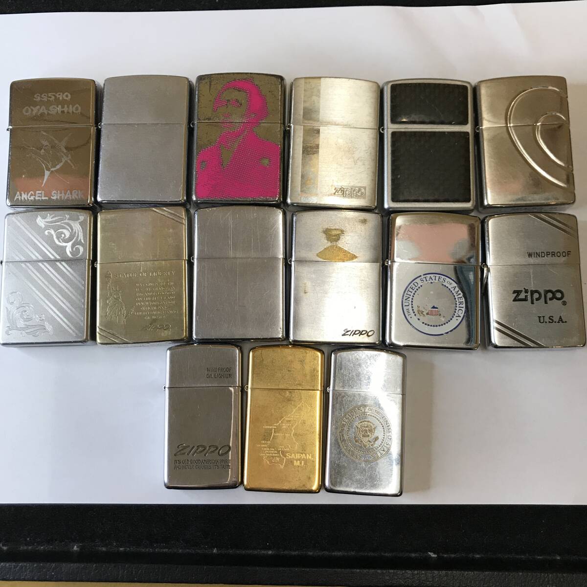 ZIPPO　ジッポ　まとめ売り　ジャンク　中古品 Zippo 23個 まとめ売り ジャンク｜Yahoo!フリマ（旧PayPayフリマ）