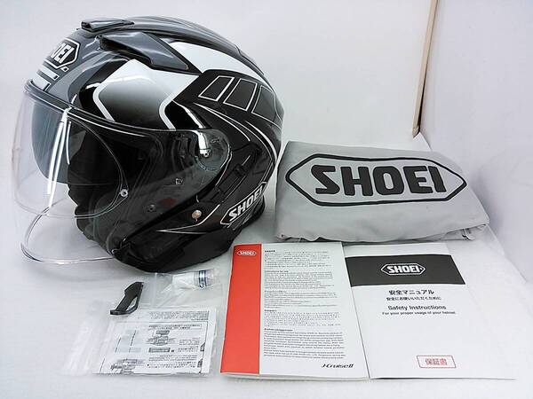 【送料無料】程度上 2022年製 SHOEI ショウエイ J-CruiseⅡ J-Cruise2 Jクルーズ2 AGLERO アグレロ Mサイズ インナーバイザー ヘルメット