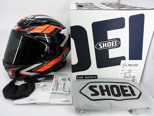 【送料無料】良品 2022年製 SHOEI ショウエイ Z-8 PROLOGUE プロローグ Sサイズ スモークシールド&元箱付き フルフェイスヘルメット