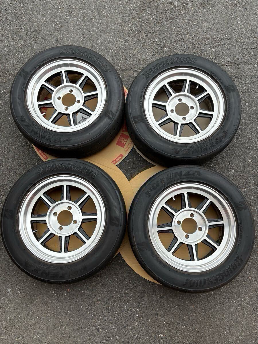 ハヤシ　14インチ　6J +38 PCD100 ハヤシレーシング ハヤシストリート STF-TYPE ホイール 14インチ