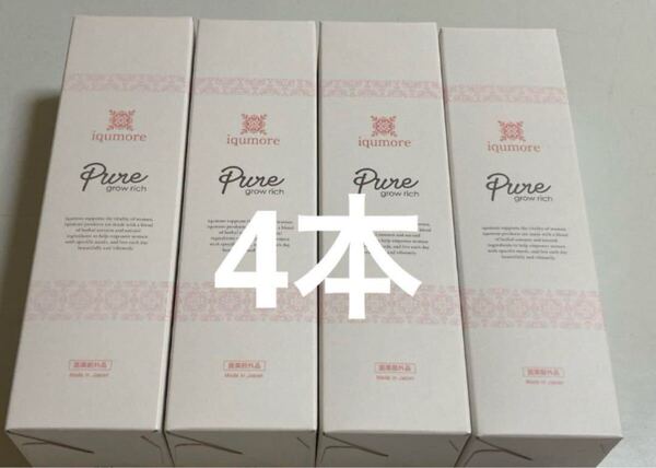 医薬部外品 育毛剤 イクモア ピュアグロウリッチ 130ml×4本セット