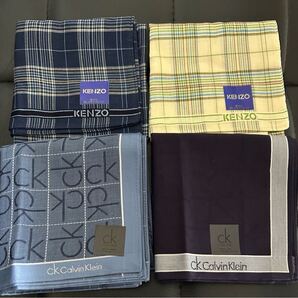 新品 CK Calvin Klein カルバンクライン KENZO ハンカチ 新品 三越 高島屋 ハンカチ CK ブランドハンカチ