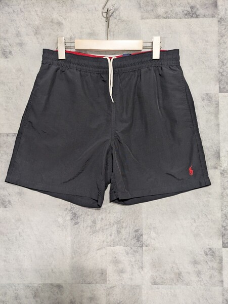 ポロラルフローレン POLO RALPHLAUREN ショートパンツ ハーフパンツ ショーツ M 海パン 水陸両用 バギーズショーツ OSAGARI ブラック