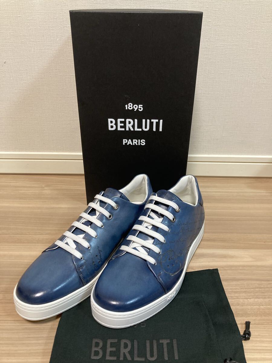 新品未使用！BERLUTI！カリグラフィーレザー ドライビングシューズ BERLUTI - 未使用 ベルルッティ Berluti レザーシューズ