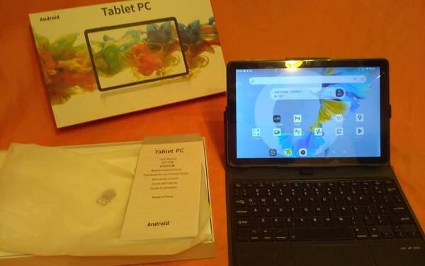 22送料無料■Android14タブレット■COLORROOM C30■2in1キーボード付■アンドロイド■wifiモデル■10インチ■0GB+64GB+1TB拡張