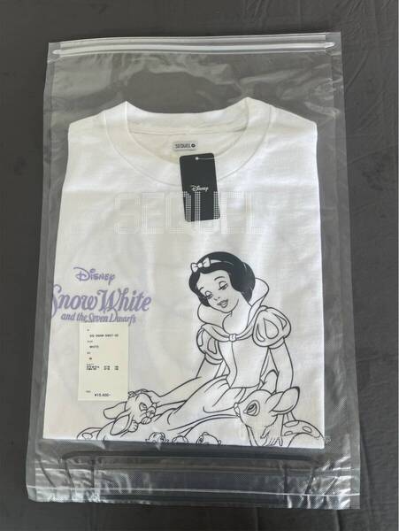 ★送料込み!!!★ 新品 定価15400円 シークエル SEQUEL 白雪姫 Tシャツ ディズニーコラボレーション SIZE M