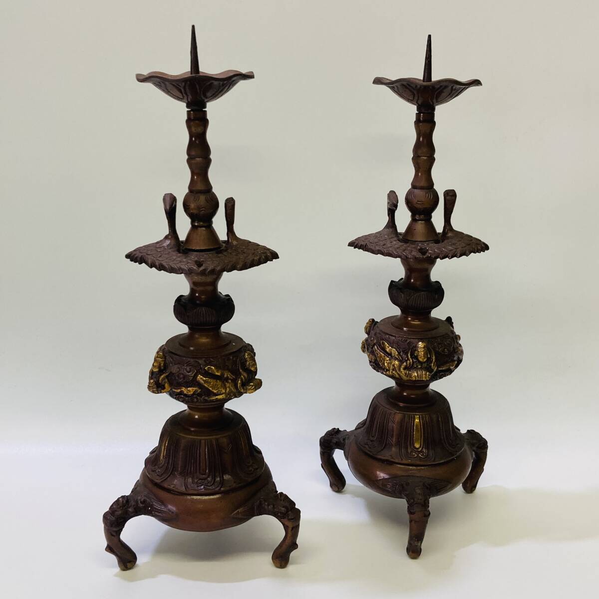 ♦陶磁器 燭台1対 西洋?灯り 飾り 灯明 未使用の美品 コレクション 骨董品 2025年最新】Yahoo!オークション -燭台の中古品・新品・未使用品一覧