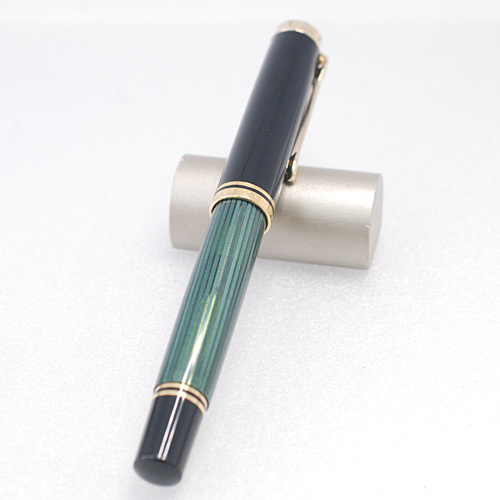美品 Pelikan スーベレーンM800 18C 緑縞 EF Amazon | Pelikan ペリカン 万年筆 EF 極細字 スーベレーン