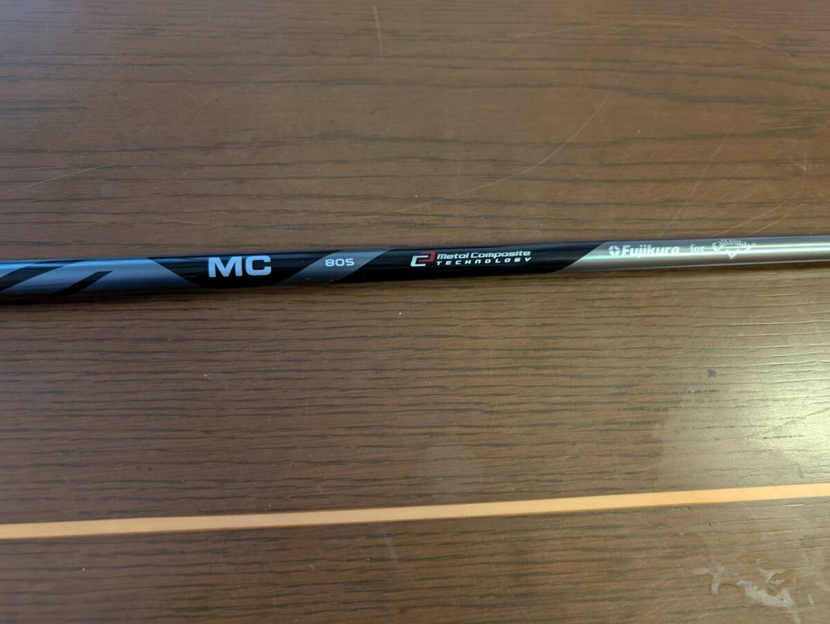 フジクラ MC 80Sシャフト キャロウェイ スリーブ付き Yahoo!オークション -「フジクラ mc80」の落札相場・落札価格