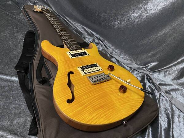 ★美品 希少セミホロウ PRS SE Custom22 Semi-Hollow コイルタップ付き万能モデル 2021年製 即決特価