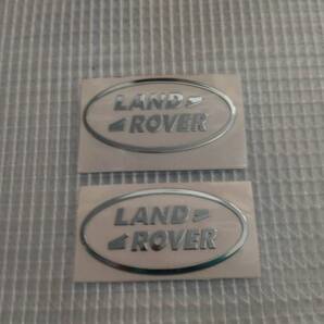 【ゆうパケット送料込】LAND ROVER(ランドローバー) ステッカー 2枚組 縦2cm×横4cm