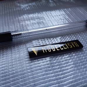 【ゆうパケット送料込】MODELLISTA(モデリスタ) エンブレムプレート ブラック(金文字)トヨタ レクサス ダイハツ