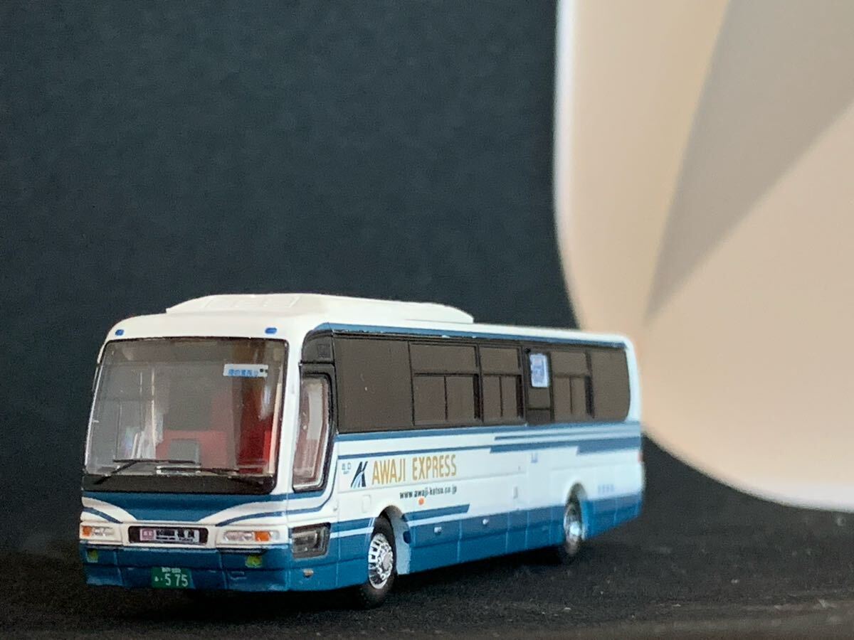 バスコレクション　　福良バスステーション　淡路交通　バスコレ　　※車両無し バスコレクション・淡路交通2ドアエアロバス | lp82145の雑記録