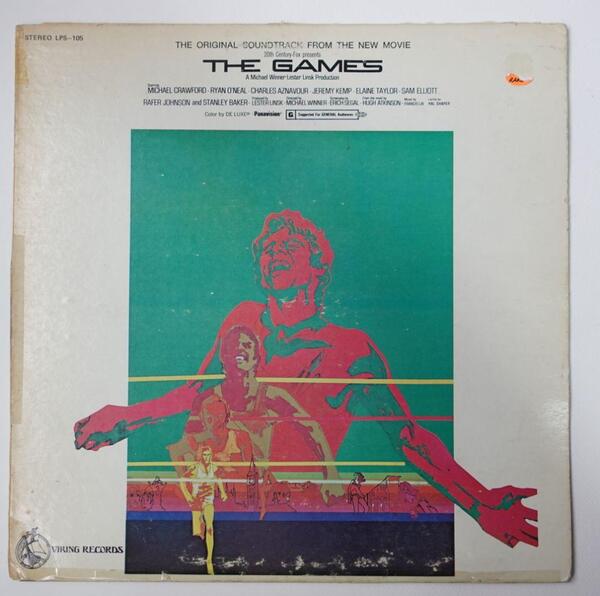 【稀少US盤1970年】フランシスレイ 栄光への賭け THE GAME サントラ サウンドトラック soundtrack