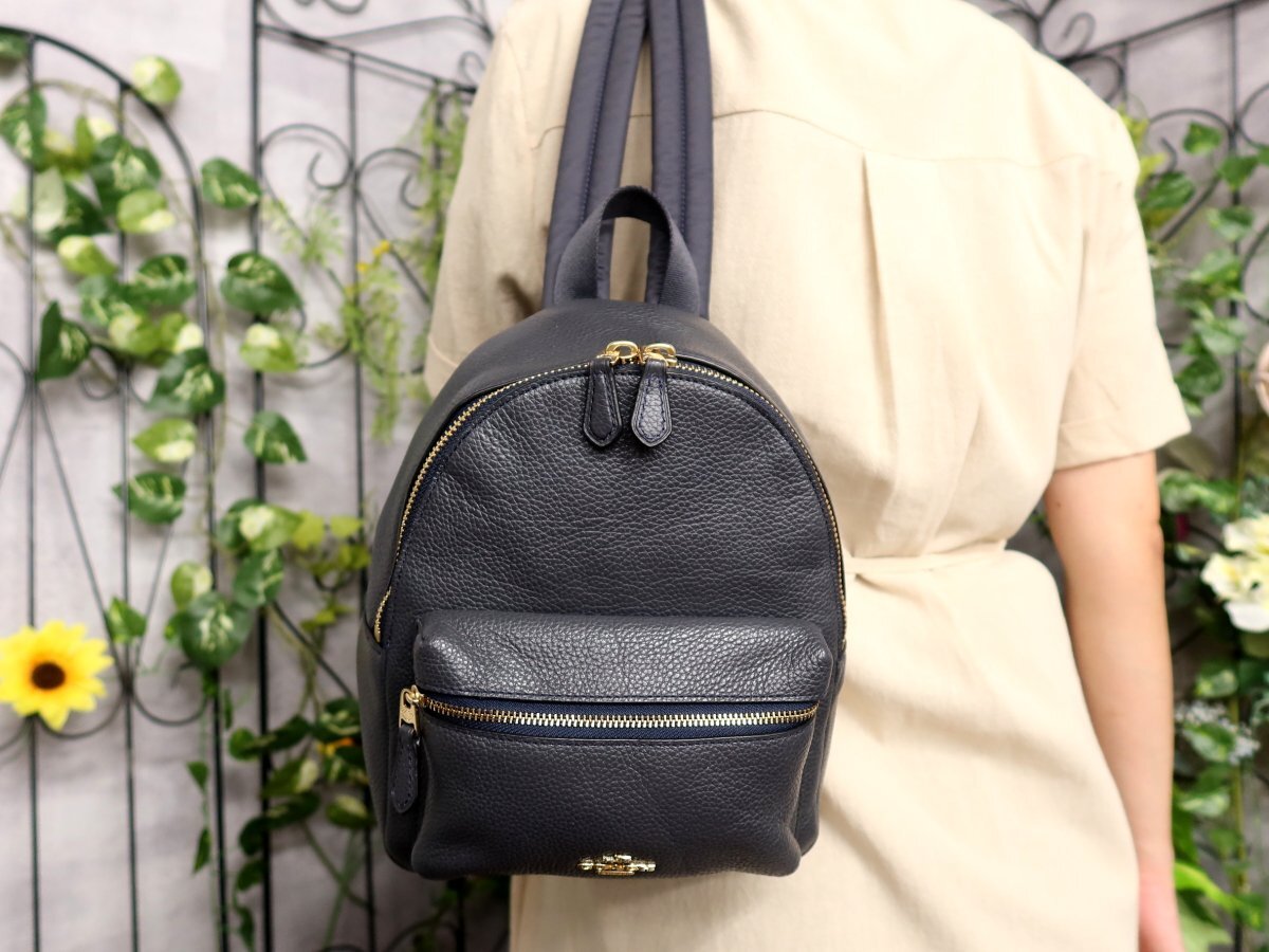【美品】COACH チャーリー レザー ミニリュック ブラック F38263 2025年最新】Yahoo!オークション -coach チャーリー ミニバック