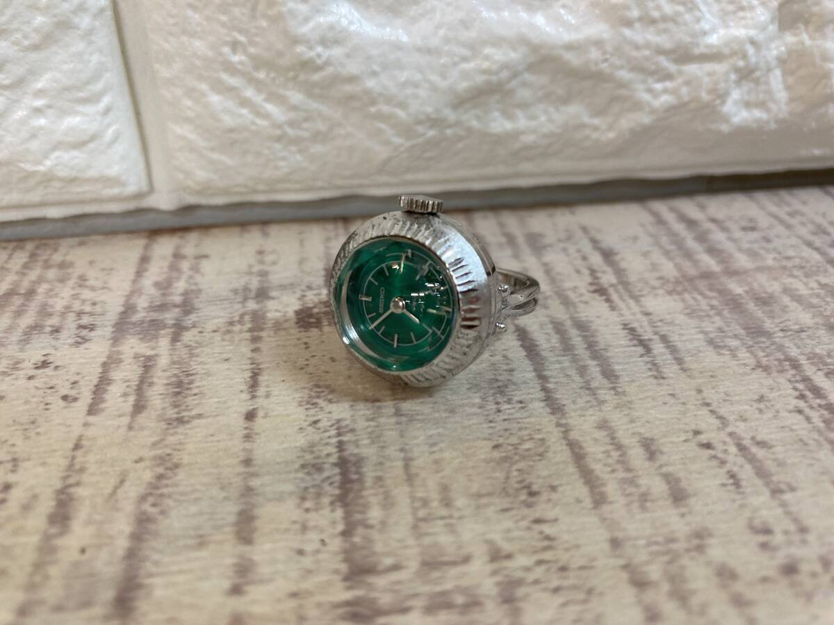 SEIKO 17 JEWELS 11-768A 六角形リングウォッチ Yahoo!オークション -「seiko リングウォッチ」(セイコー) (さ行
