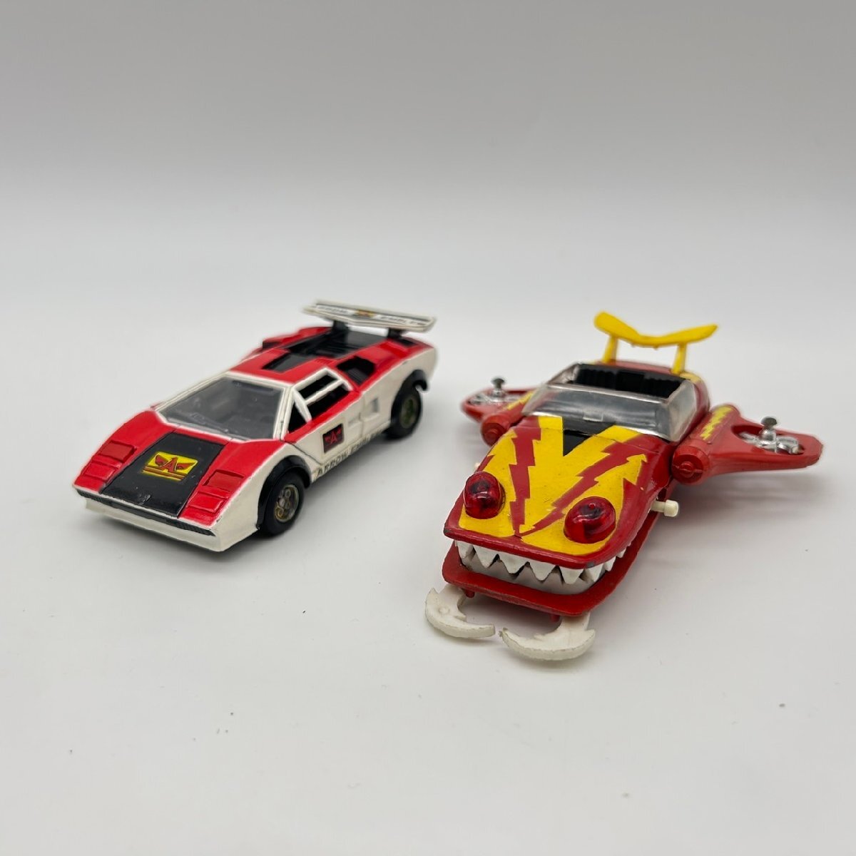 【貴重・当時物】イナズマン(ソフビ)とライジン号(超合金)セット Yahoo!オークション -「イナズマンライジン号」の落札相場・落札価格