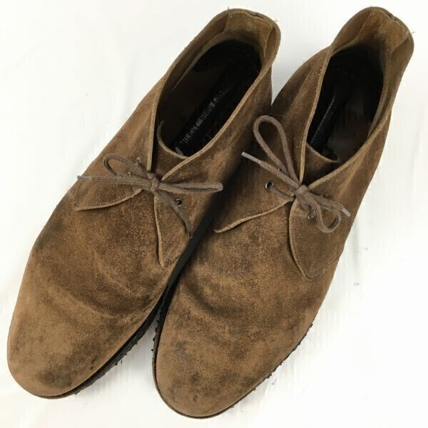 CHURCH'S チャーチ スエードチャッカブーツ サイズ8.5G 27.0相当 茶 クレープソール Vintage/boots 管No.WA55
