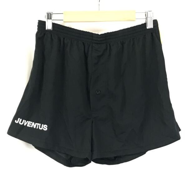 JUVENTUS/ユベントス★ショートパンツ/サッカー/トレーニングウェア【メンズL/股下10cm/黒/ブラック】◆BG356