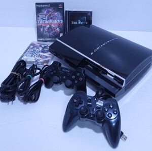 ソニーPS3 本体 プレステ3プレイステーション3 CECHA00 FW 3.15 60GB 特別な下位互換モデル / 希少品 /動作品 動作確認済 (GB-13)