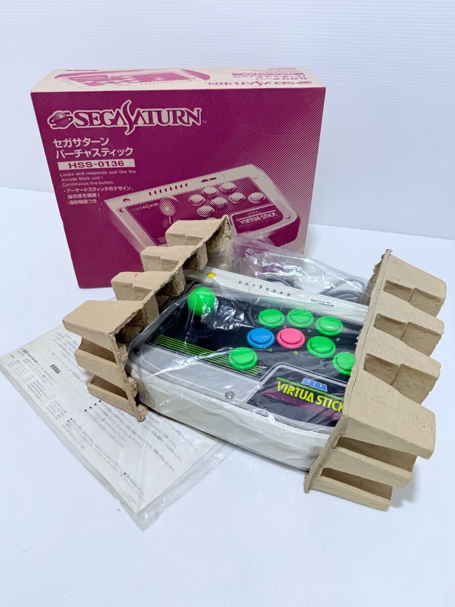 ★SEGA HSS-0136バーチャスティック【セガサターン用】 Sega Saturn Virtua Arcade Stick HSS-0136 | eBay