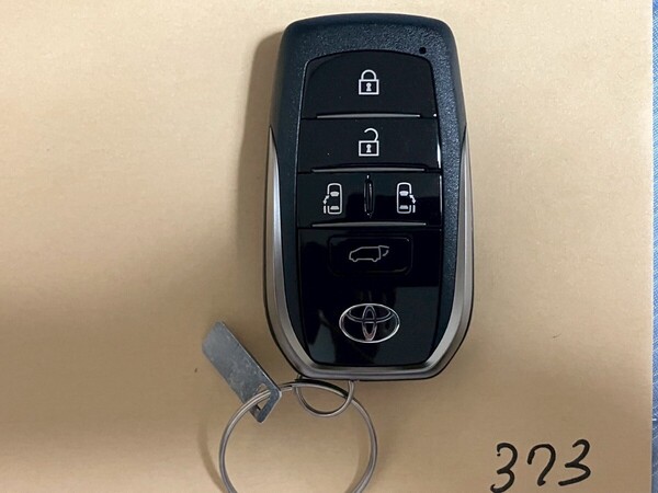 373 トヨタ ヴェルファイア ( 40系 ) スマートキー 5ボタン 基盤番号 231451-3041 部品番号 04002-99399 動作確認済 373 送料無料☆彡