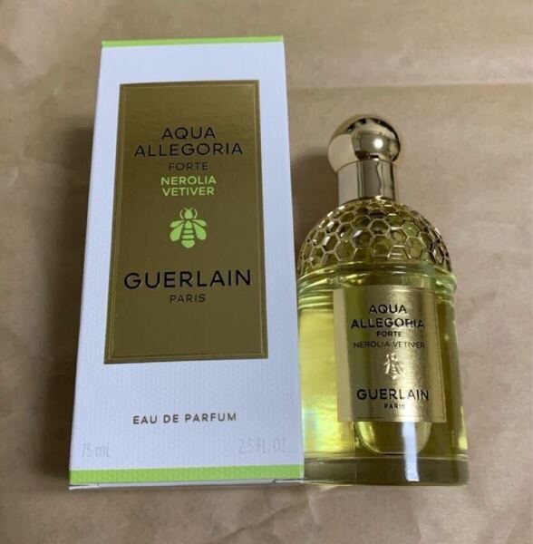 GUERLAIN ゲラン アクアアレゴリアフォルテ ネロリアベチバー オーデパルファン 75ml 香水