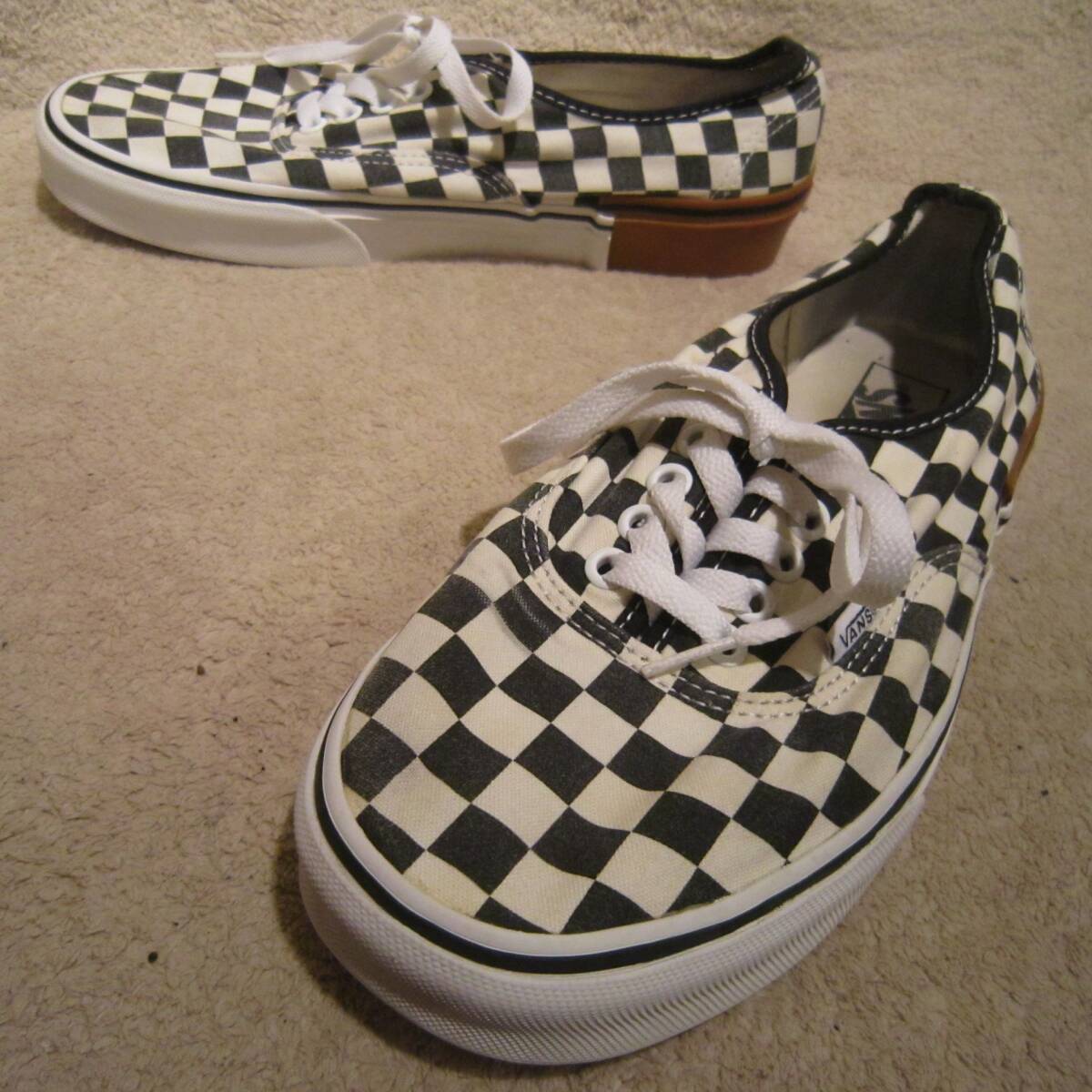 Yahoo!オークション -「vans チェッカー オーセンティック