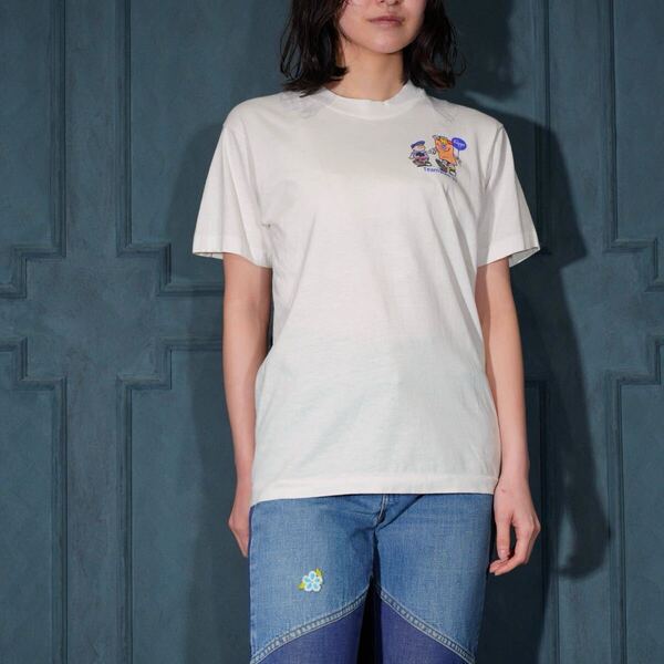80's USA VINTAGE SCREEN STARS TAMWALK 88 PRINT DESIGN T SHIRT/80年代アメリカ古着プリントデザインTシャツ
