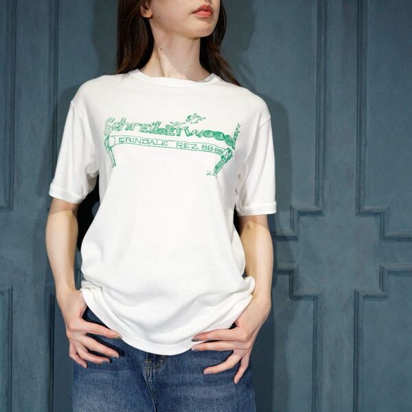 80's USA VINTAGE ANIMAL PRINT DESIGN T SHIRT/80年代アメリカ古着アニマルプリントデザインTシャツ