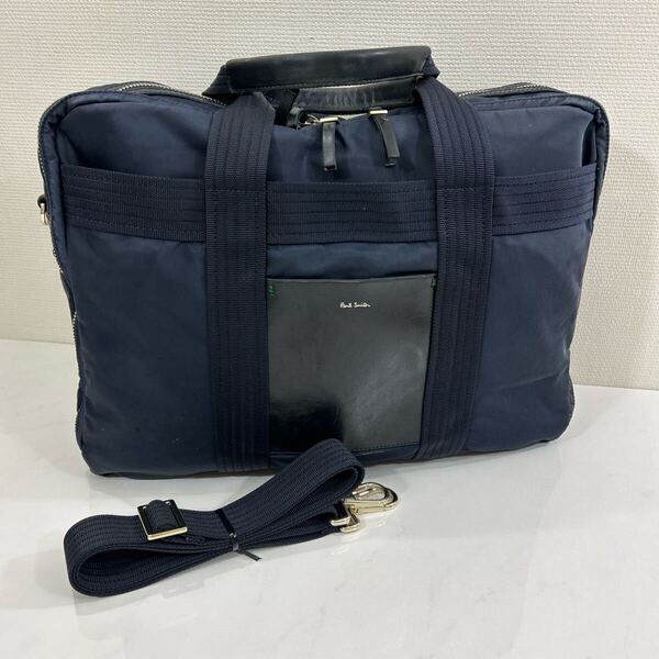 ポールスミス Paul Smith ナイロン ビジネスバッグ ショルダーバッグ ブリーフケース 2way